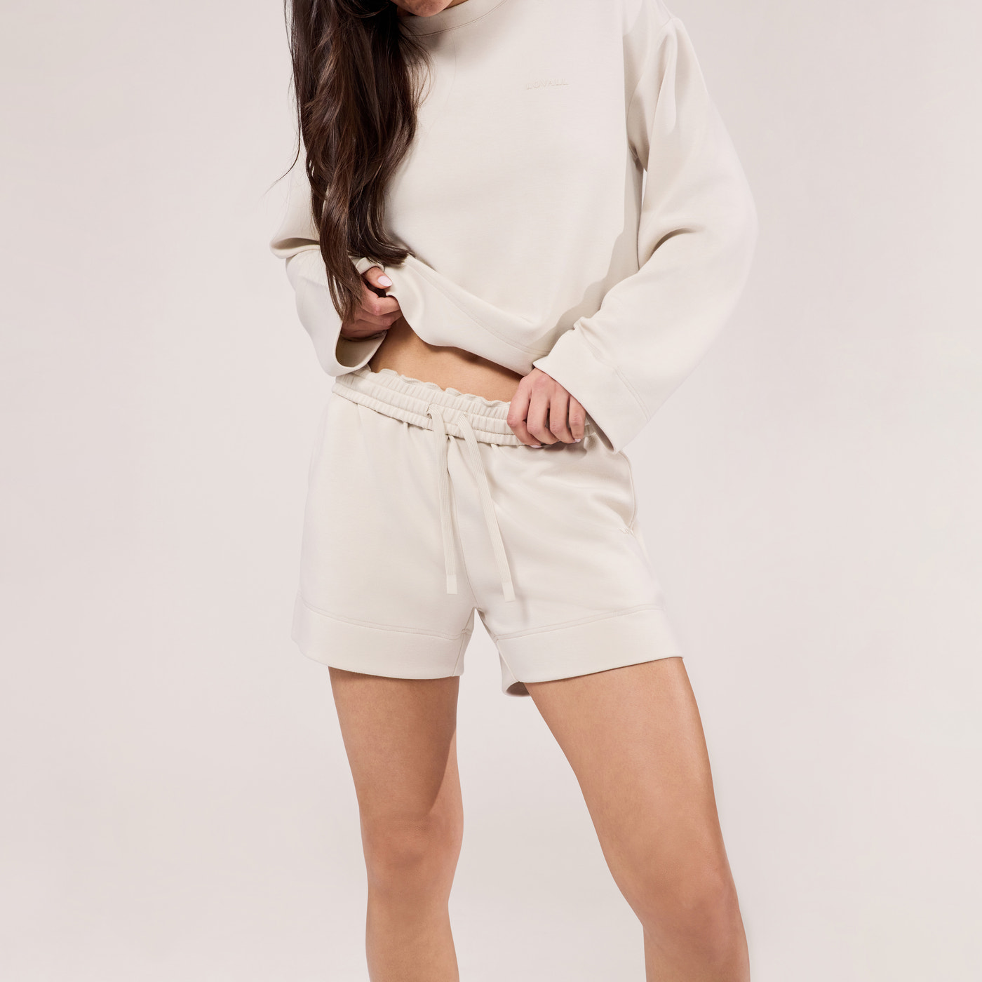 Ultimate Everyday Short Set - Ecru