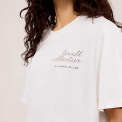 Graphic T-shirt Script - Off White