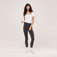 Lightweight Short Sleeve Top - White
