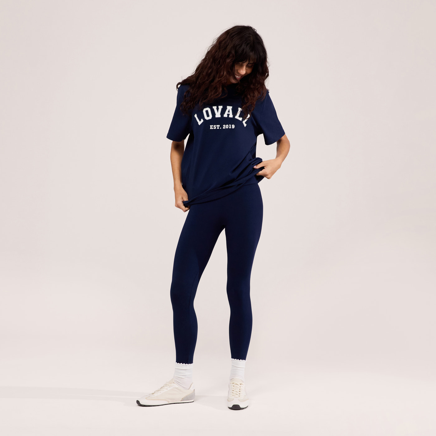 Graphic T-shirt Varsity - Navy