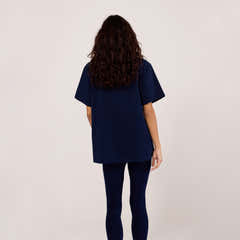Graphic T-shirt Varsity - Navy