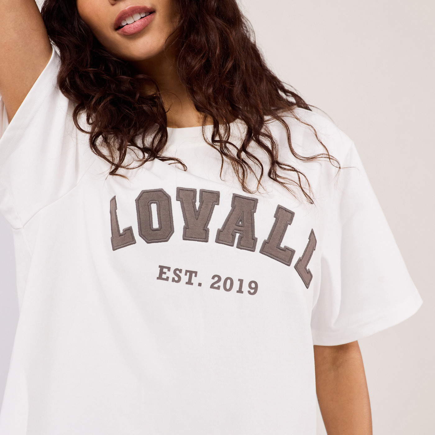 Graphic T-shirt Varsity - Off White