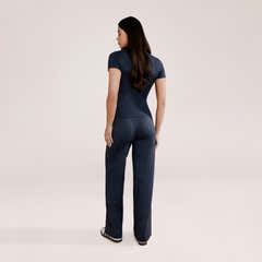Ultimate Everyday Wide leg Trouser- Vintage Navy