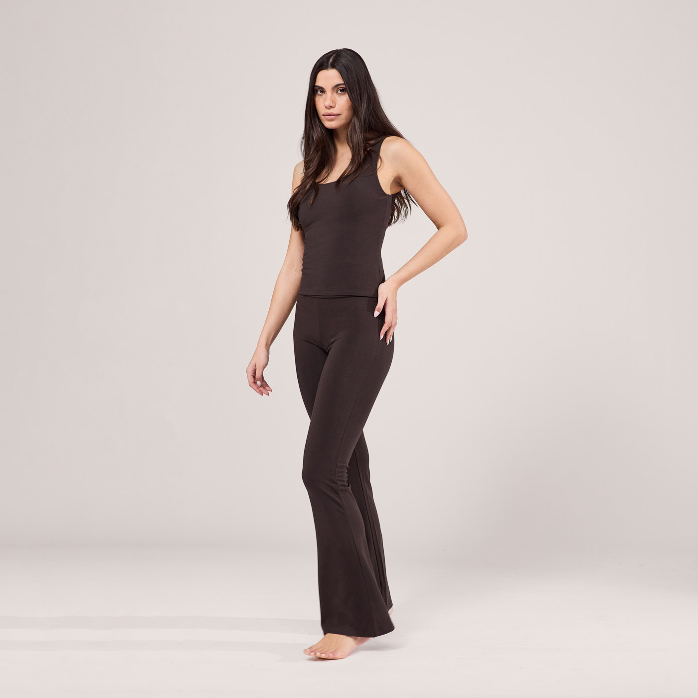 Lightweight Everyday Tank Top - Black Coffee