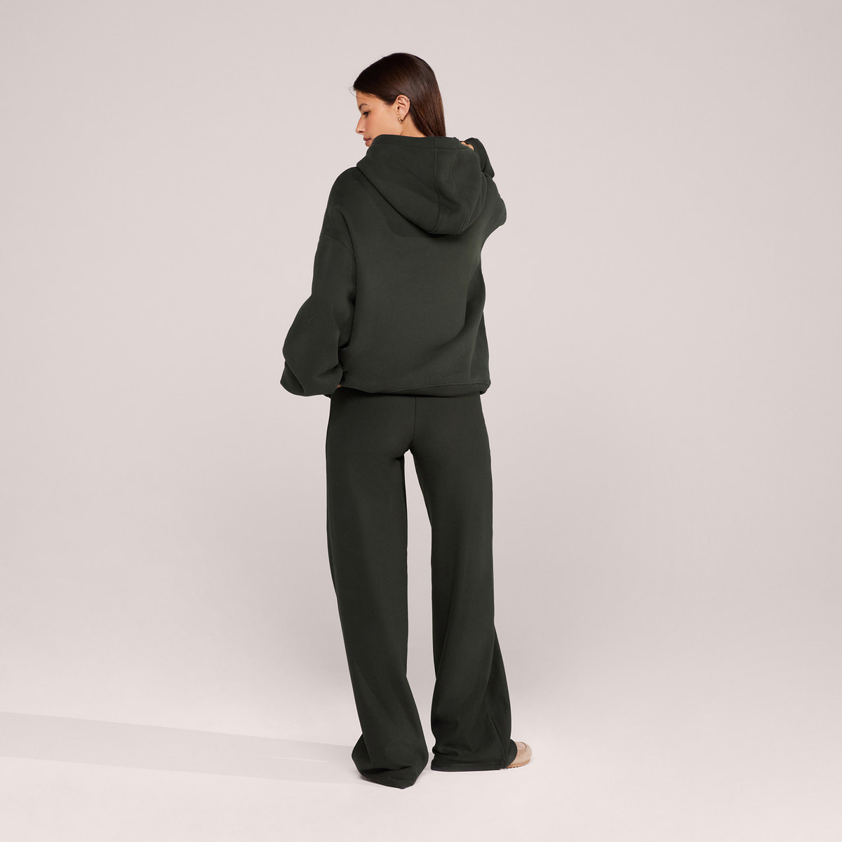 Heavyweight Lovall Oversized Hoodie - Pine