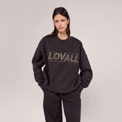 Heavyweight Oversized Sweatshirt Collective - Black Coffee