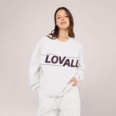 Heavyweight Oversized Sweatshirt Collective - Light Grey Marl