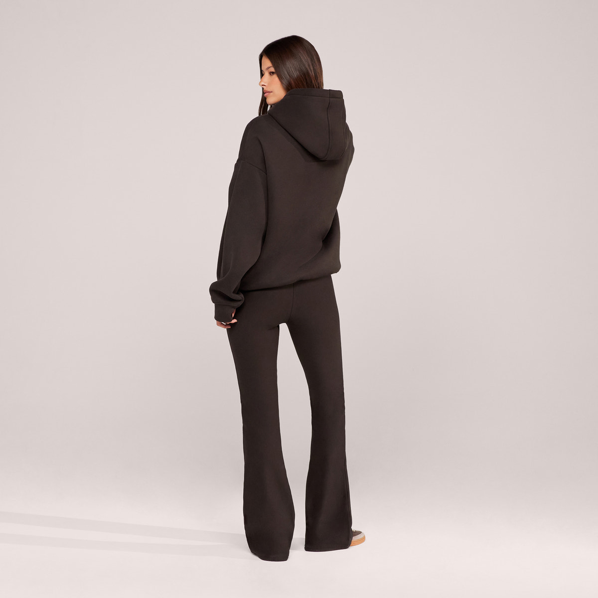 Winter Flare Leggings - Black Coffee