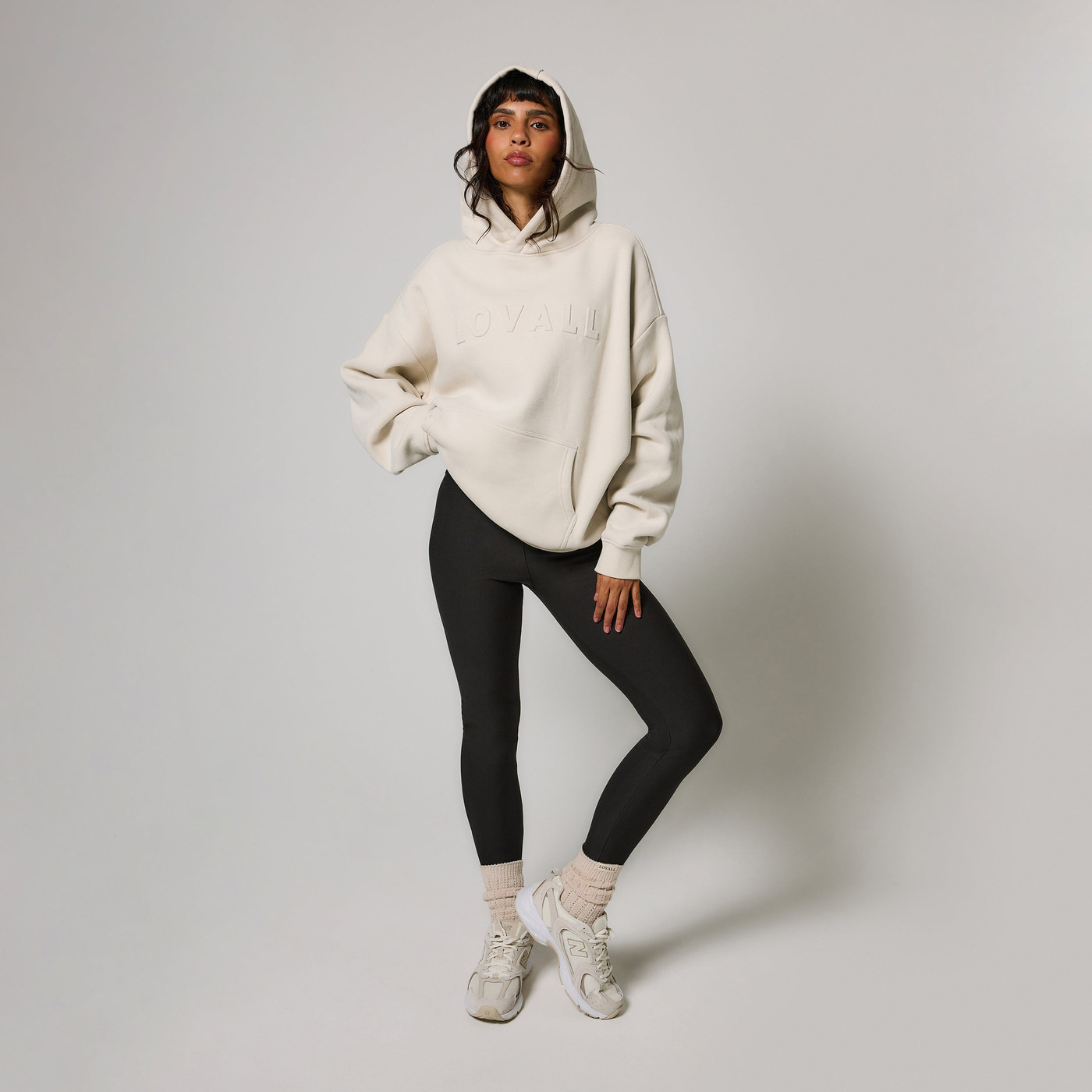 Heavyweight Oversized Hoodie - Ecru