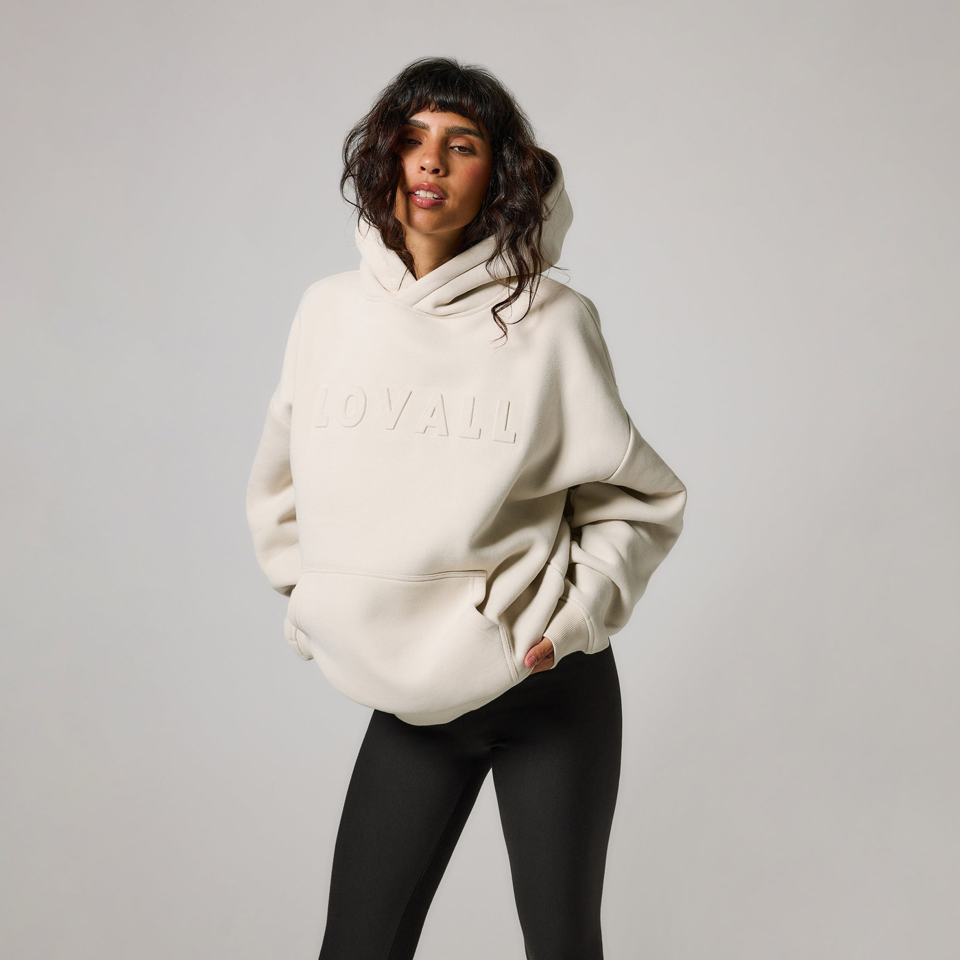 Heavyweight Oversized Hoodie - Ecru