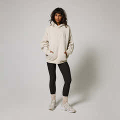Heavyweight Oversized Hoodie - Ecru
