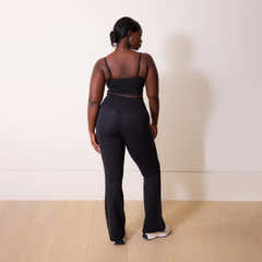 24/7 Revitalise Flare Leggings - Midnight Black