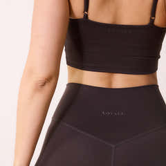 24/7 Revitalise Flare Leggings - Black Coffee