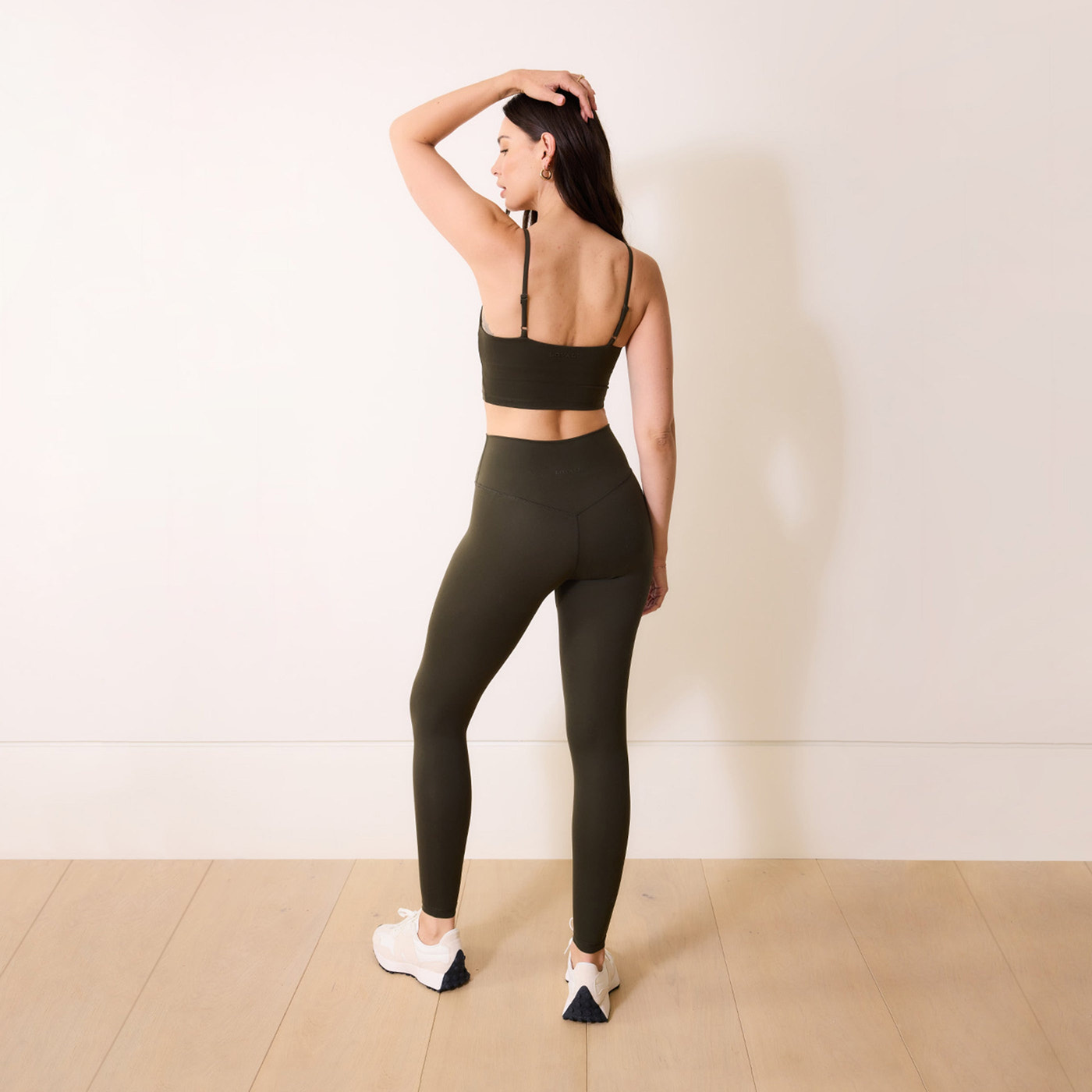 24/7 Revitalise Sports Bra - Deep Olive