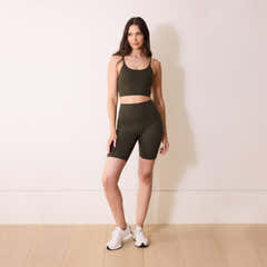 24/7 Revitalise Cycling Shorts - Deep Olive