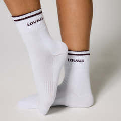 Ribbed Sports Socks - Black