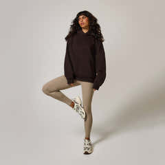 Heavyweight Oversized Hoodie - Espresso Brown