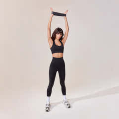 Sculpt Seamless Sports Bra - Black