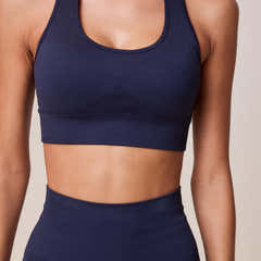 Sculpt Seamless Sports Bra - Deep Navy