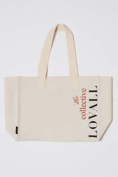 Lovall Collective Recycled Tote Bag - Ecru