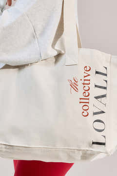 Lovall Collective Recycled Tote Bag - Ecru