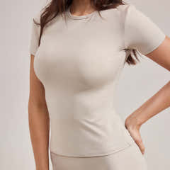 Ultimate Everyday T-shirt - Oatmeal Beige