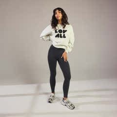 Everyday High Waisted Leggings - Dark Grey Marl