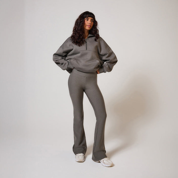 Winter Flare Leggings - Slate Green