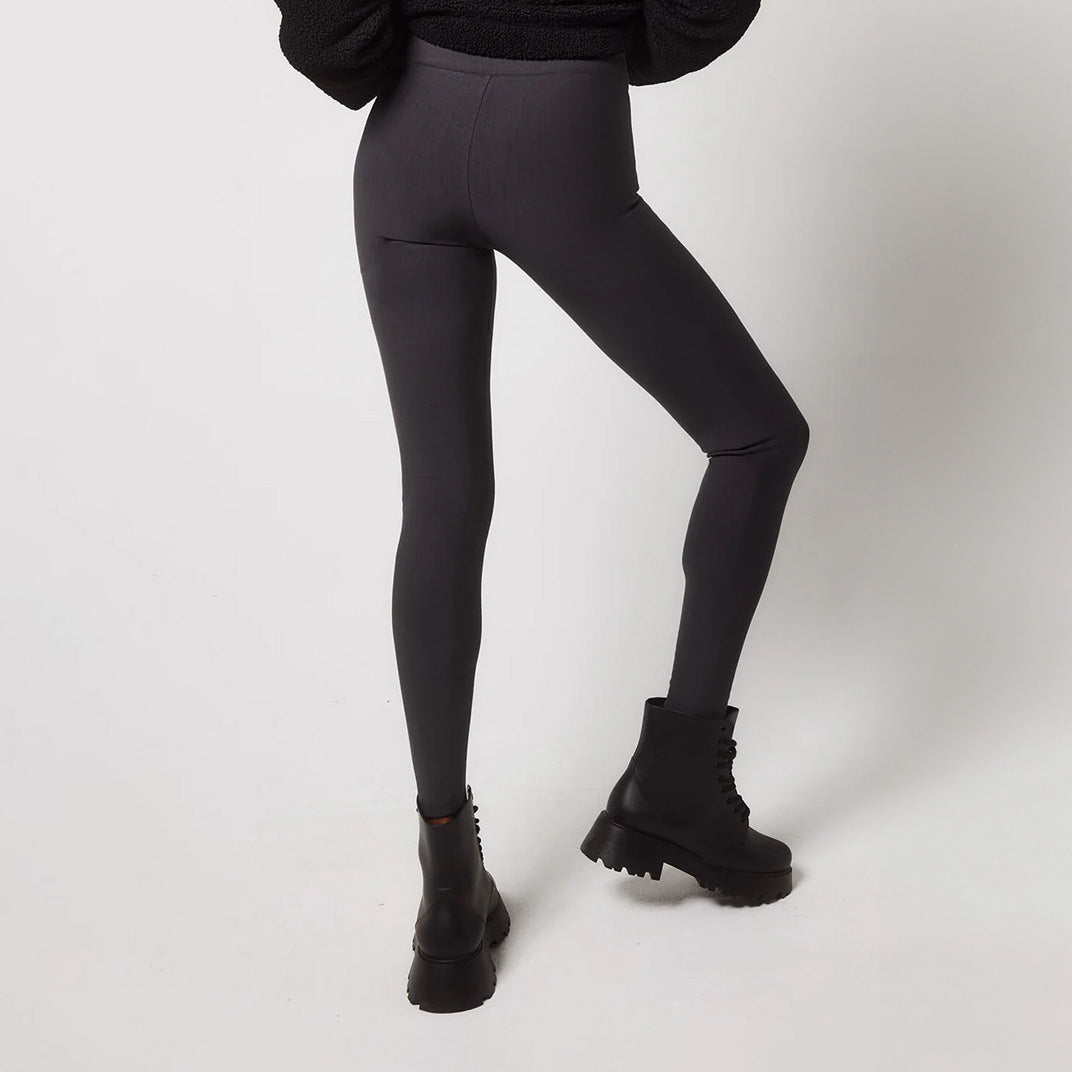 Winter Everyday High Waisted Leggings - Deep Forest