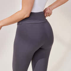 Lightweight Everyday High Waisted Leggings - Odyssey Grey