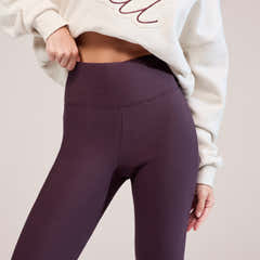 Winter Flare Leggings - Wine