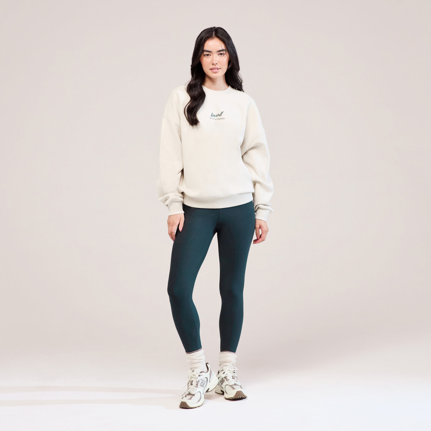 Winter Everyday High Waisted Leggings - Pine